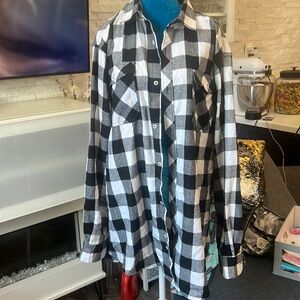 Men tall flannel